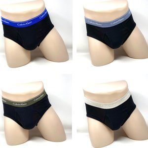 Calvin Klein 4 Pack Underwear Men Size Briefs NB4000932 Cotton Black Classic Fit